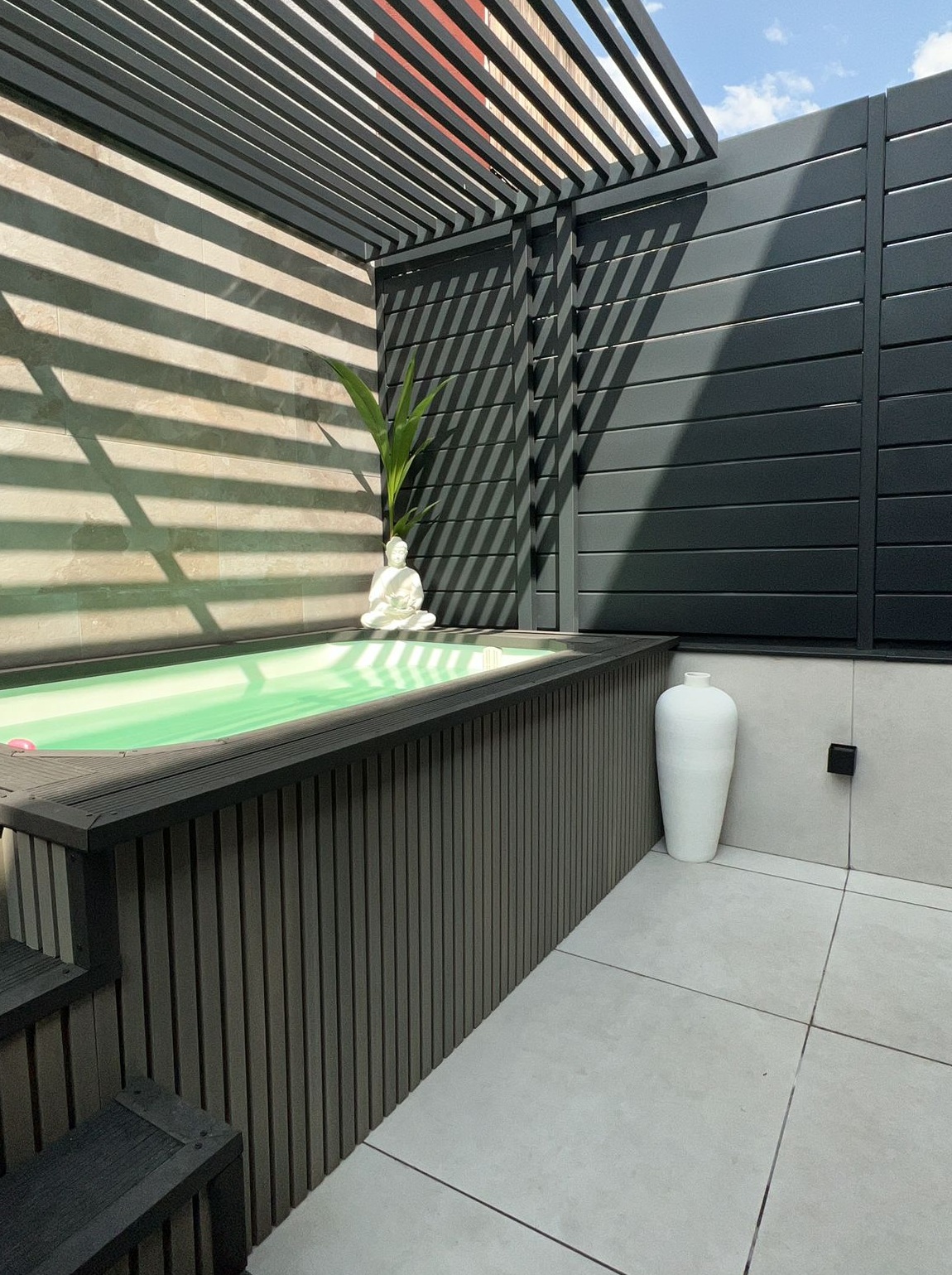 Mini piscina para terrazas